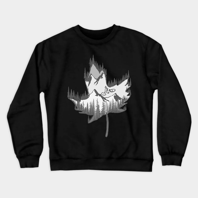 In The Woods Crewneck Sweatshirt by Bongonation